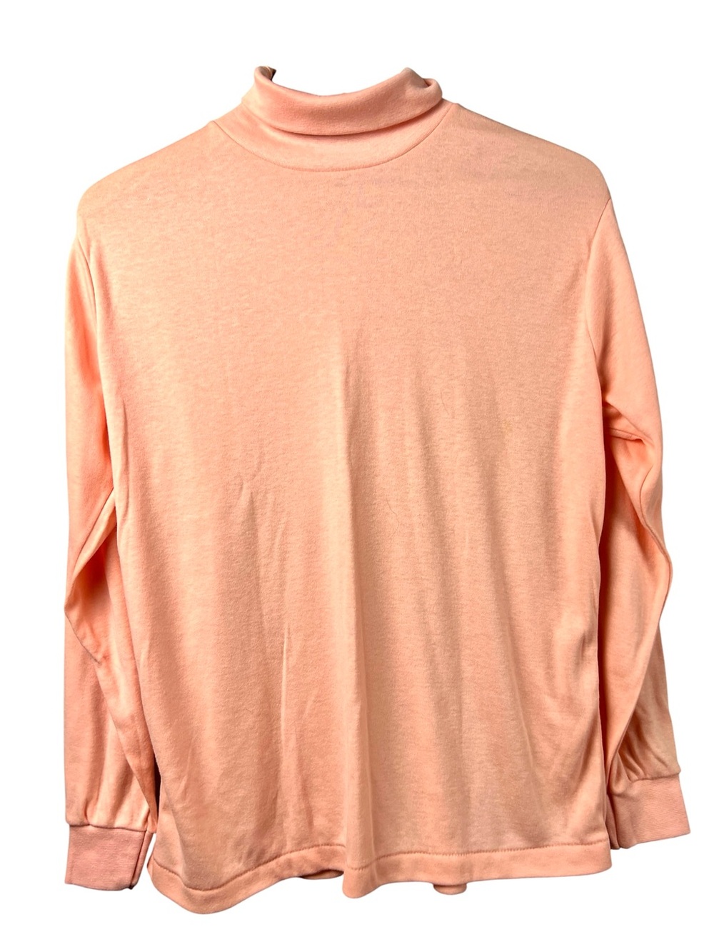 Peach Long Sleeve Turtleneck Top - Picture 2 of 5
